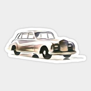 Rolls Royce Phantom V Watercolor Sticker